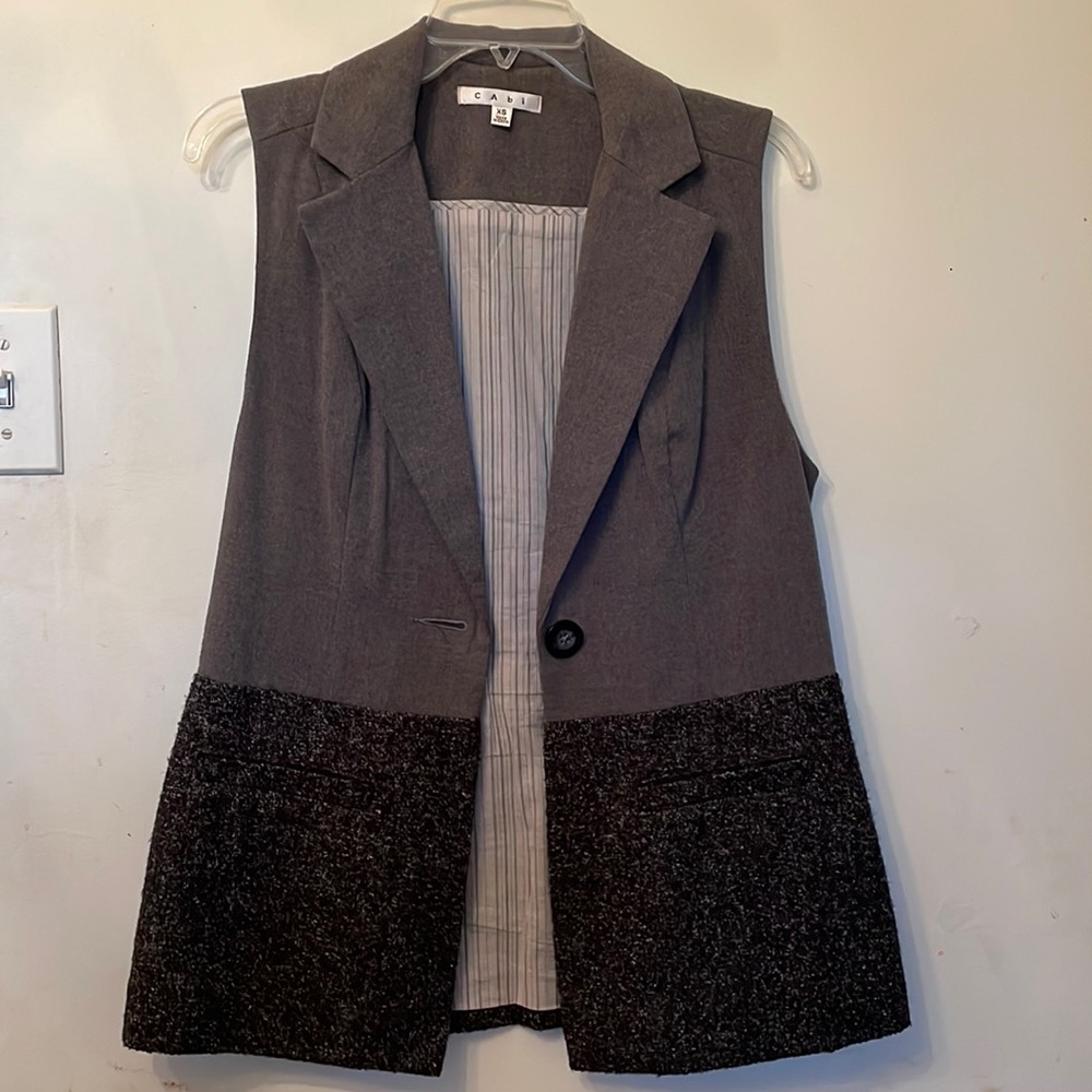 Gray CAbi Vest